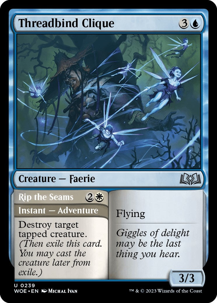 Image for Threadbind Clique (239) [Wilds of Eldraine] - Magic: The Gathering