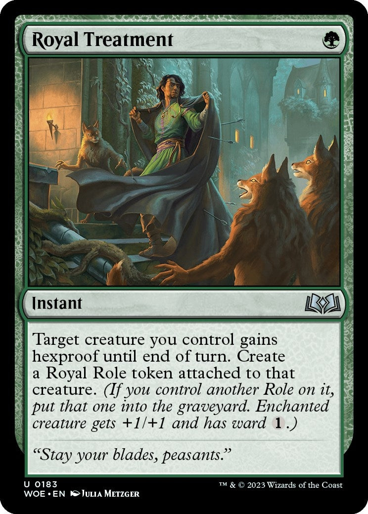 Image for Royal Treatment (183) [Wilds of Eldraine] - Magic: The Gathering