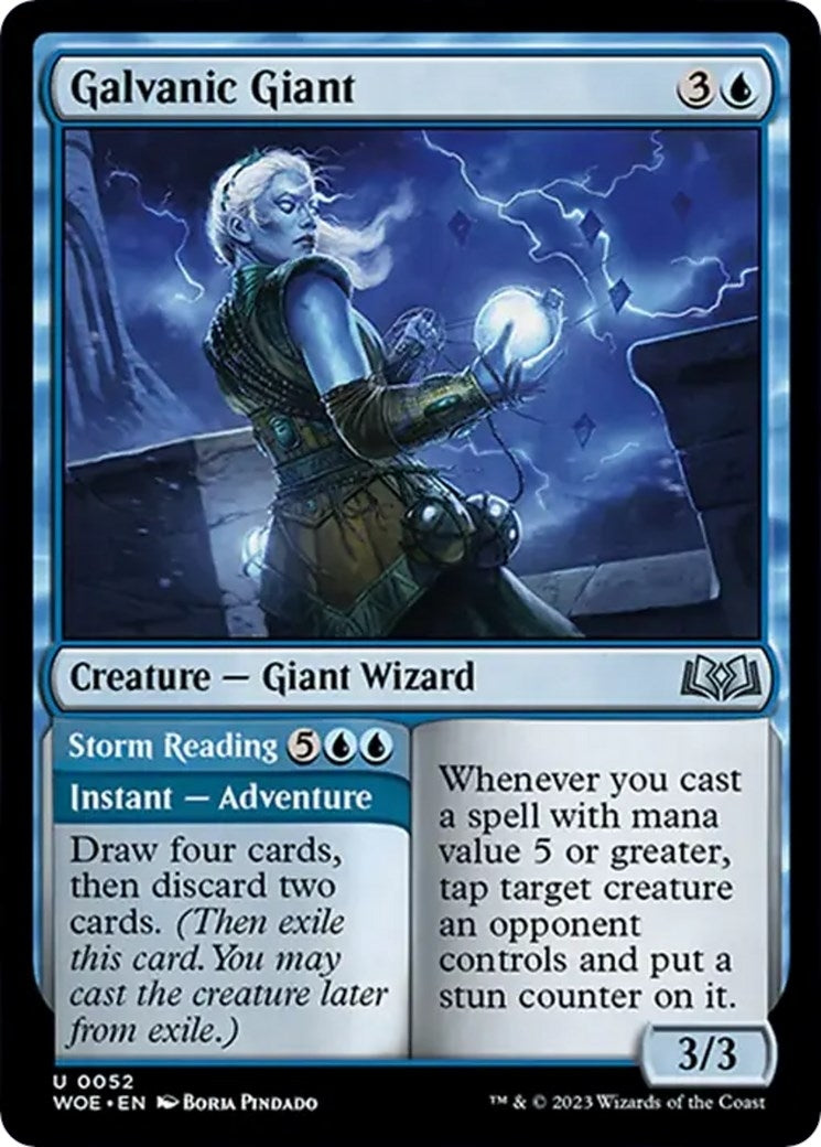 Image for Galvanic Giant (52) [Wilds of Eldraine] - Magic: The Gathering