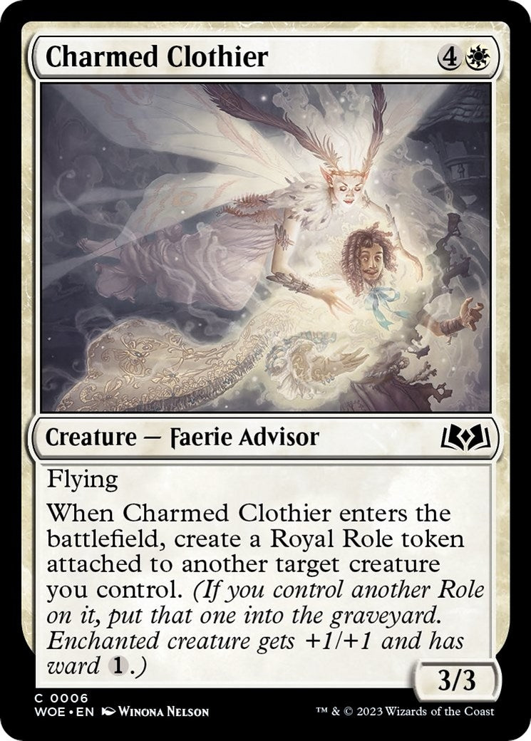 Image for Charmed Clothier (6) [Wilds of Eldraine] - Magic: The Gathering