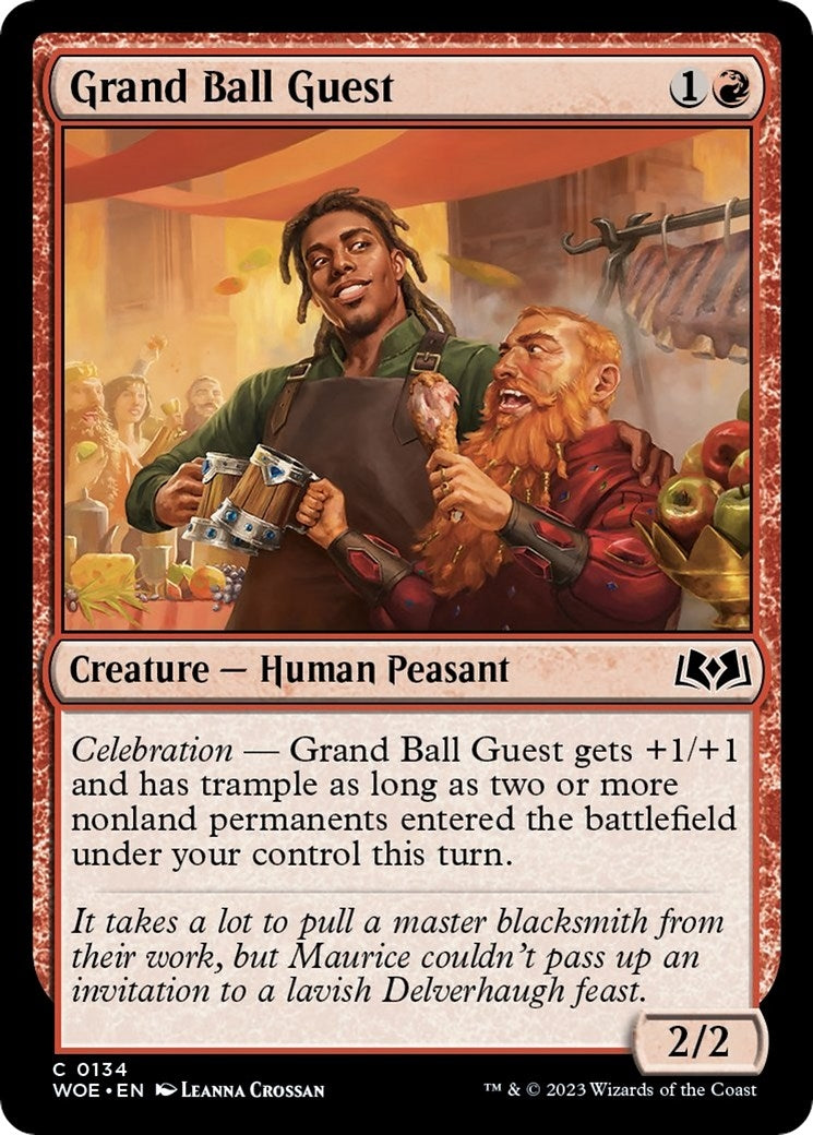 Image for Grand Ball Guest (134) [Wilds of Eldraine] - Magic: The Gathering