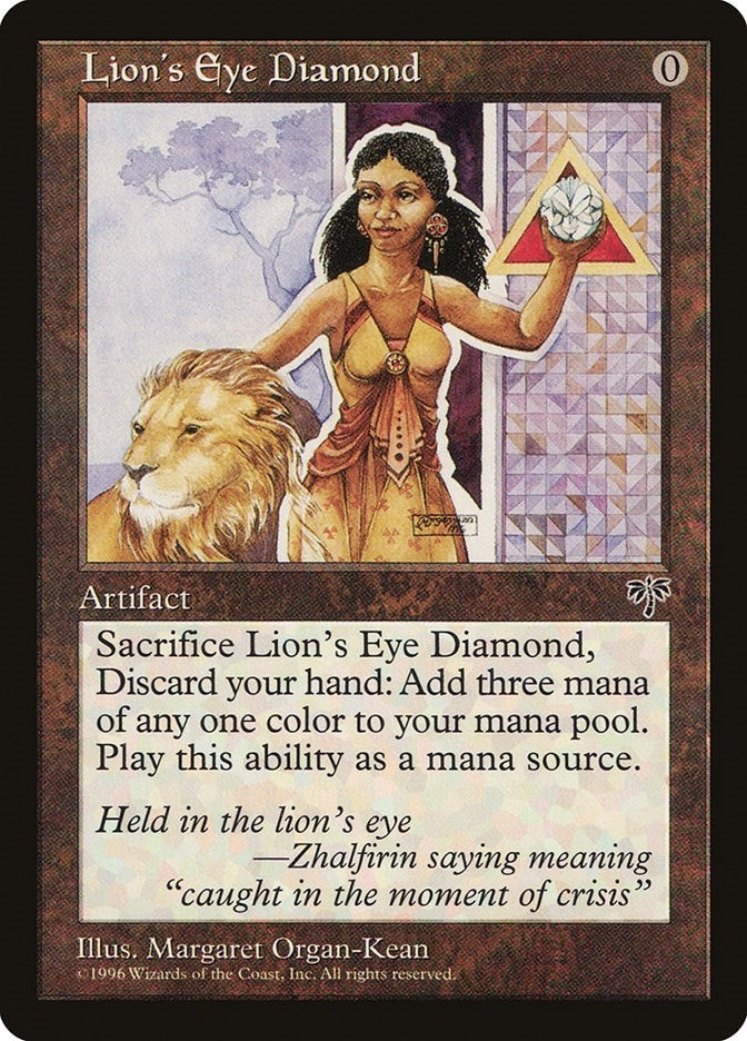 Image for Lion's Eye Diamond [Mirage] - Magic: The Gathering