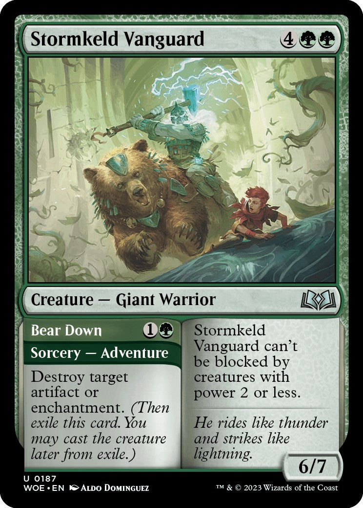 Image for Stormkeld Vanguard (187) [Wilds of Eldraine] - Magic: The Gathering