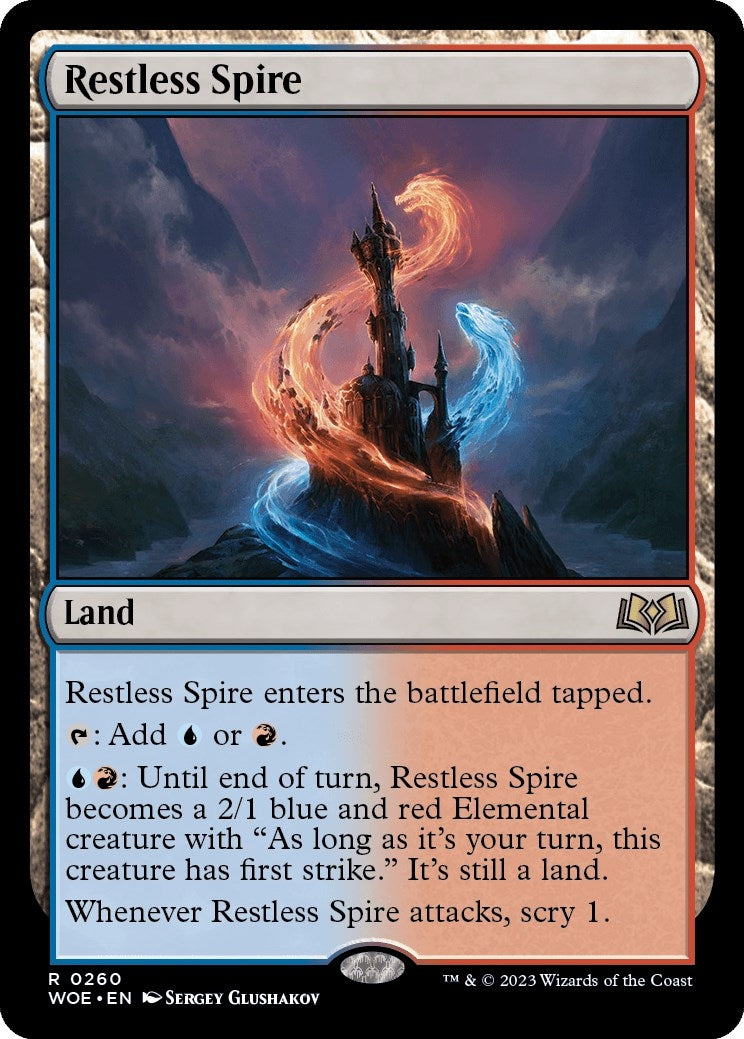 Image for Restless Spire (260) [Wilds of Eldraine] - Magic: The Gathering