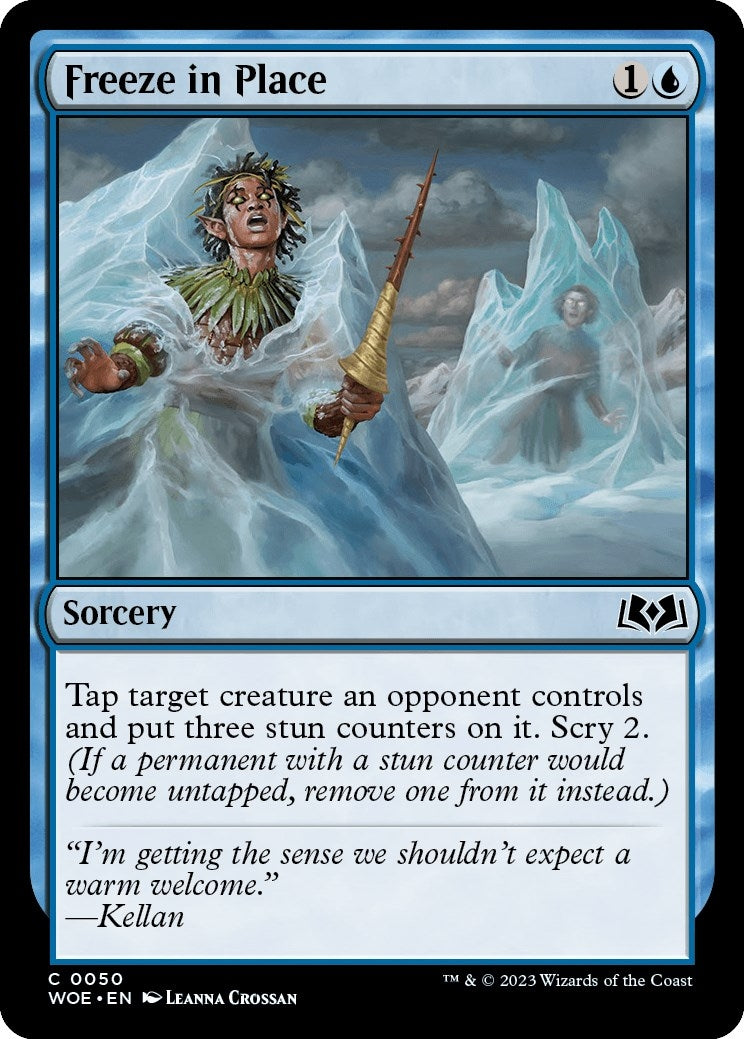 Image for Freeze in Place (50) [Wilds of Eldraine] - Magic: The Gathering