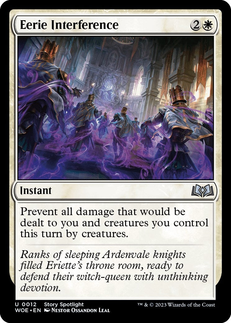 Image for Eerie Interference (12) [Wilds of Eldraine] - Magic: The Gathering