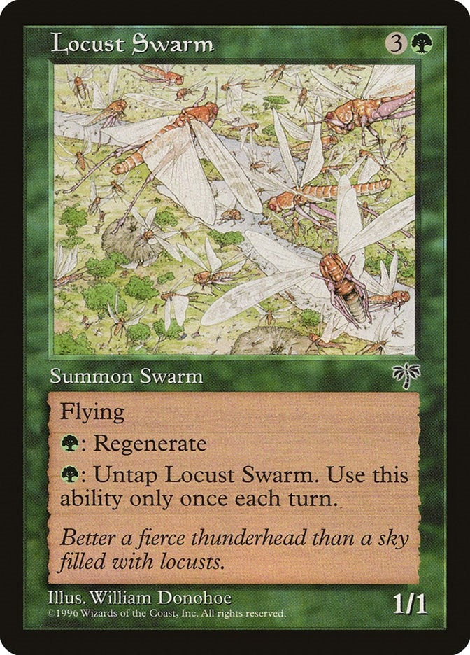 Image for Locust Swarm [Mirage] - Magic: The Gathering