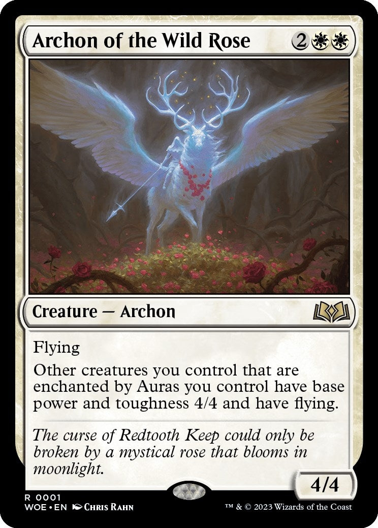 Image for Archon of the Wild Rose (1) [Wilds of Eldraine] - Magic: The Gathering