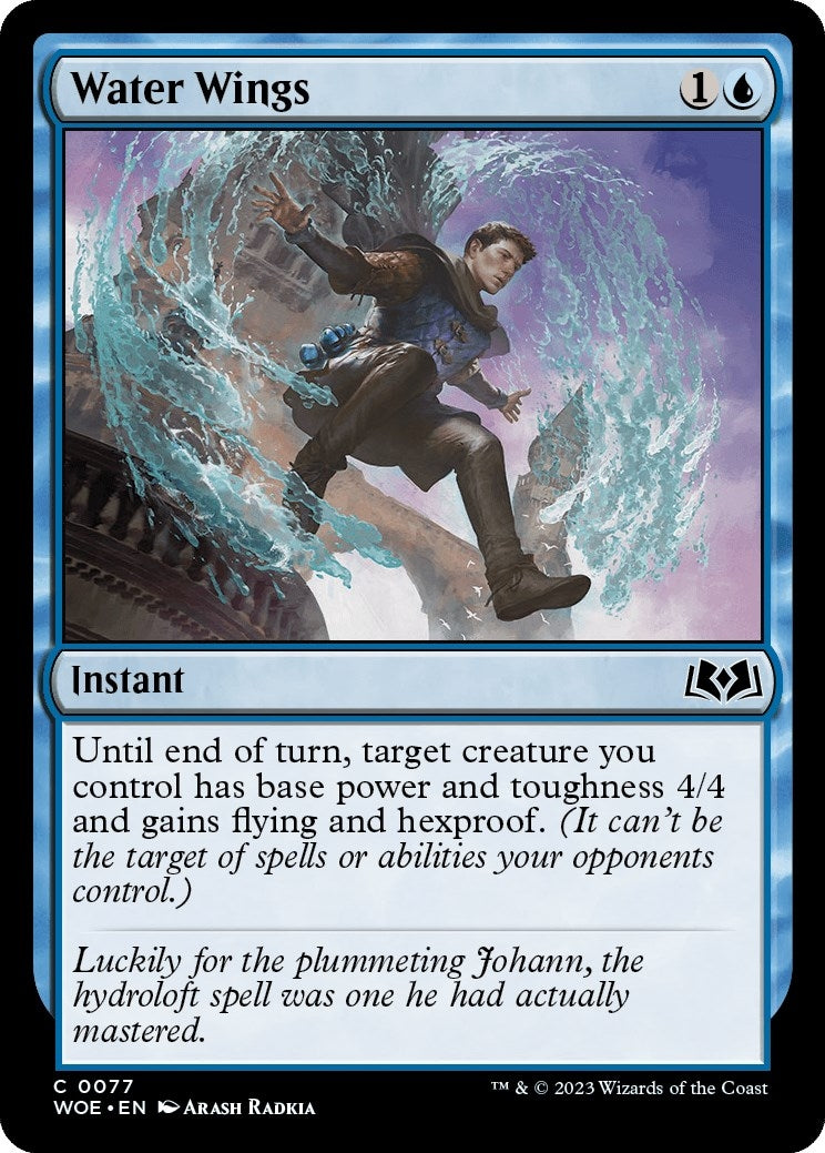 Image for Water Wings (77) [Wilds of Eldraine] - Magic: The Gathering