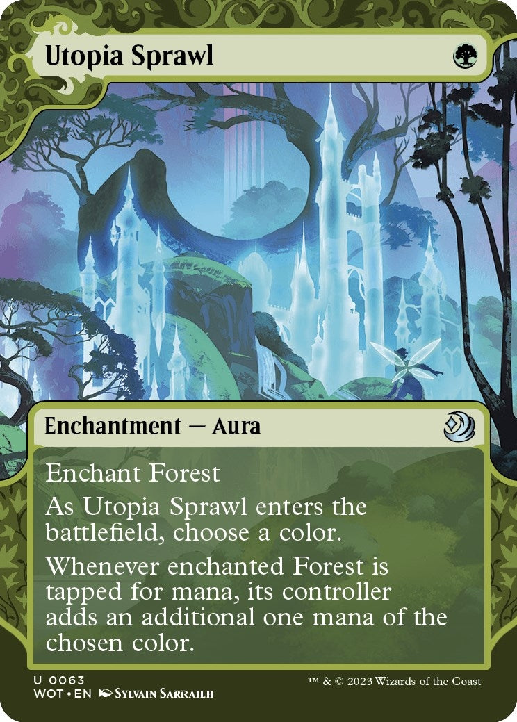 Image for Utopia Sprawl (63) [Wilds of Eldraine: Enchanting Tales] - Magic: The Gathering