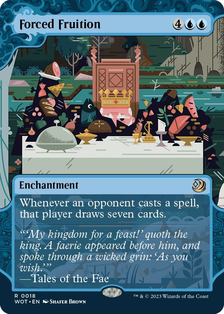 Image for Forced Fruition (18) [Wilds of Eldraine: Enchanting Tales] - Magic: The Gathering