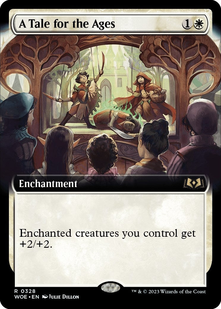 Image for A Tale for the Ages (Extended Art) (328) [Wilds of Eldraine] - Magic: The Gathering