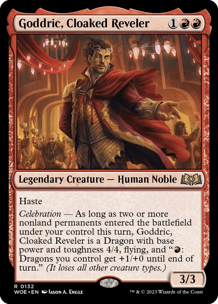 Image for Goddric, Cloaked Reveler (132) [Wilds of Eldraine] - Magic: The Gathering