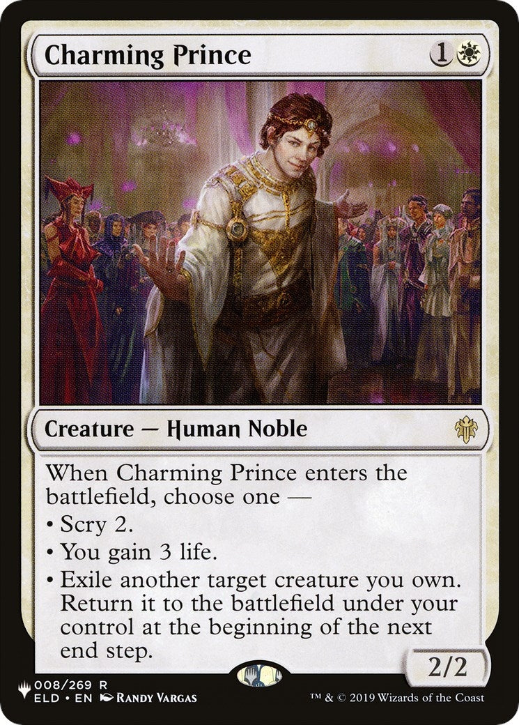Image for Charming Prince (008/269) [The List Reprints] - Magic: The Gathering