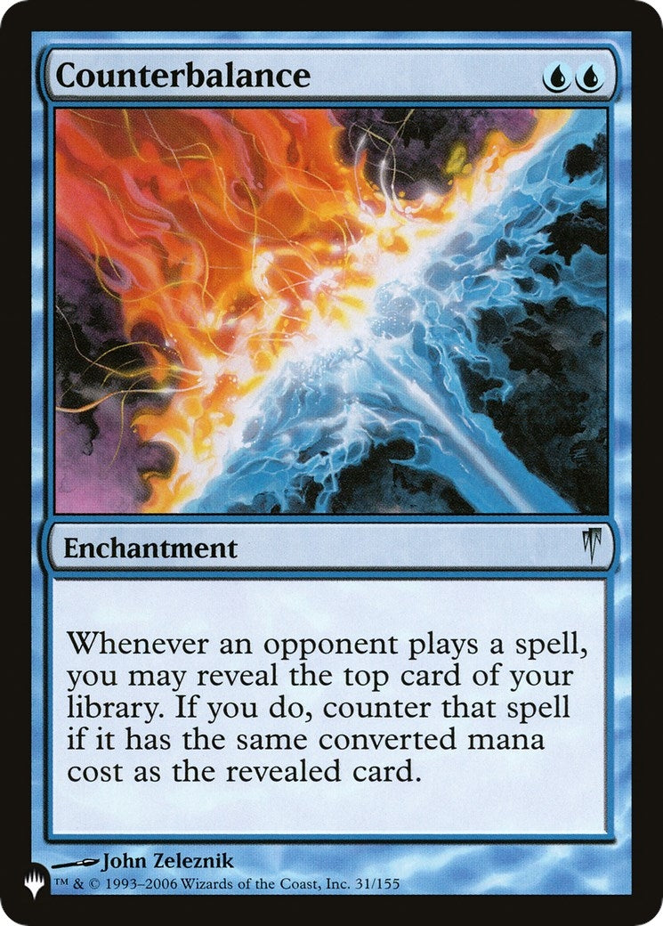 Image for Counterbalance (31/155) [The List Reprints] - Magic: The Gathering