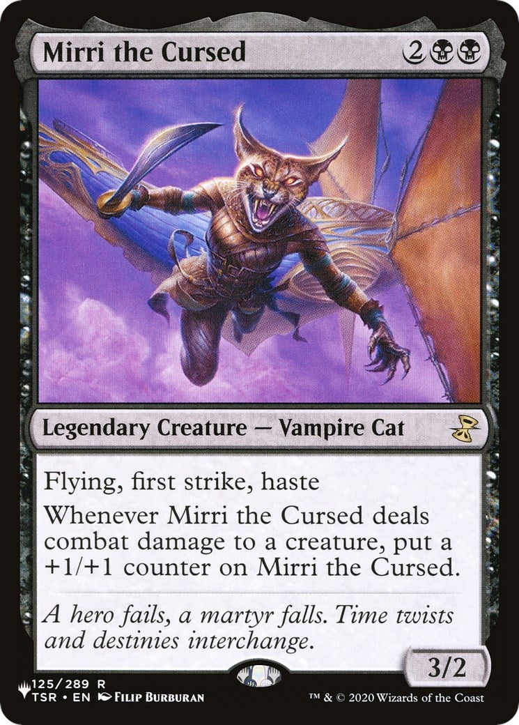 Image for Mirri the Cursed (125/289) [The List Reprints] - Magic: The Gathering
