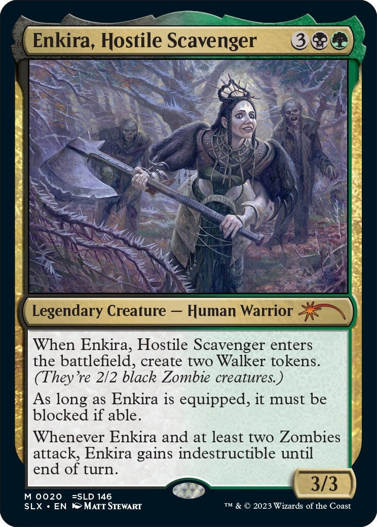Enkira, Hostile Scavenger (20) [SLX Cards]