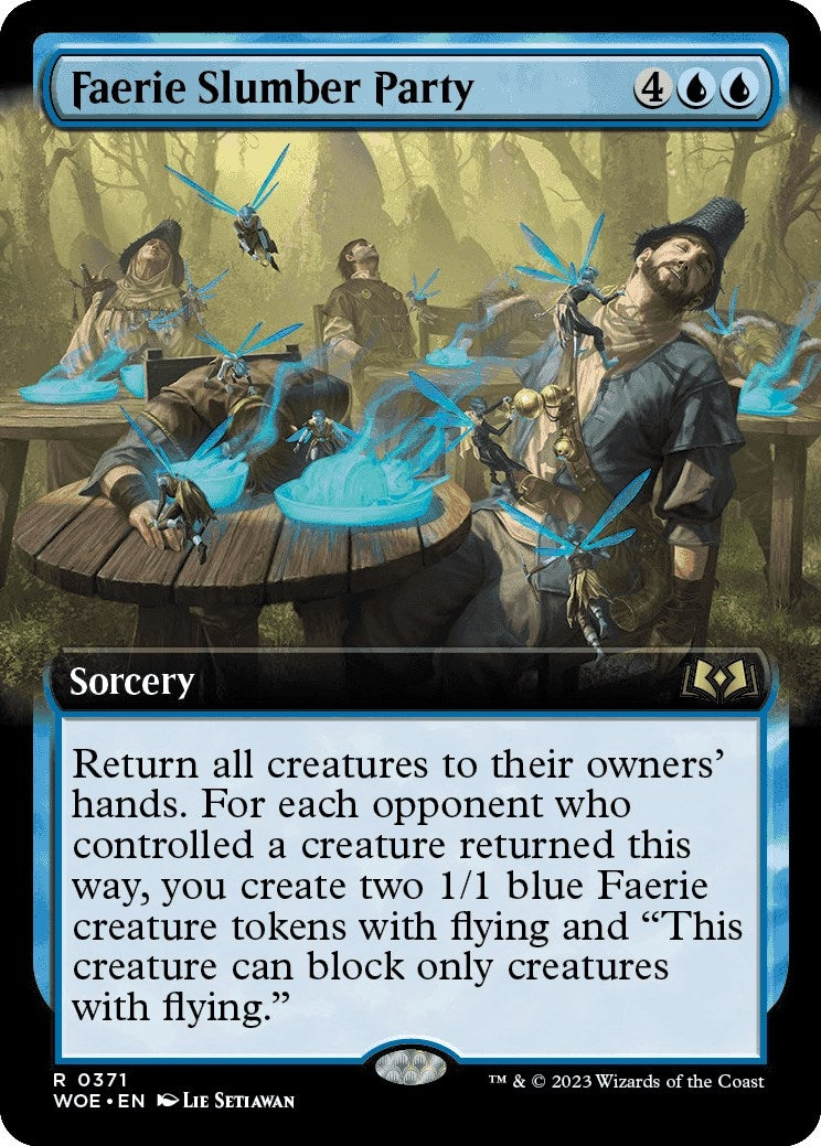 Image for Faerie Slumber Party (Extended Art) (371) [Wilds of Eldraine] - Magic: The Gathering