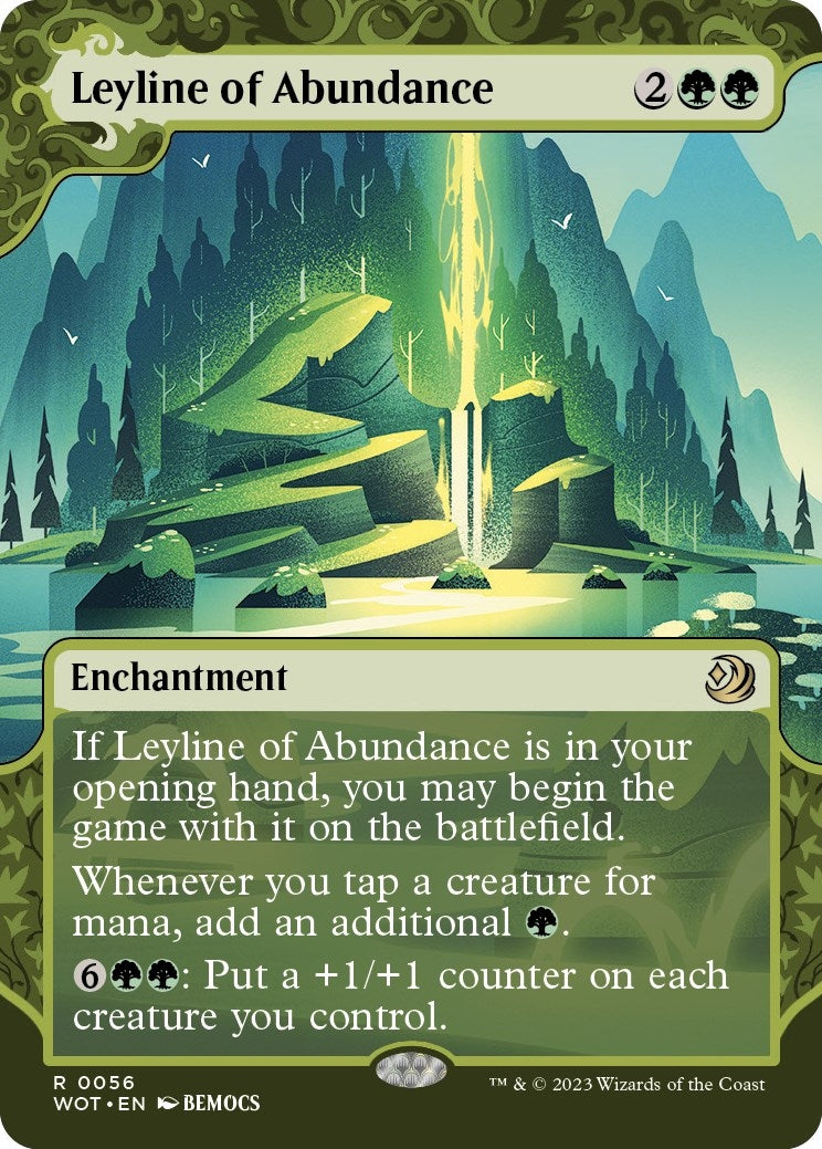 Image for Leyline of Abundance (56) [Wilds of Eldraine: Enchanting Tales] - Magic: The Gathering