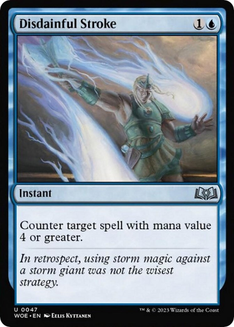 Image for Disdainful Stroke (47) [Wilds of Eldraine] - Magic: The Gathering