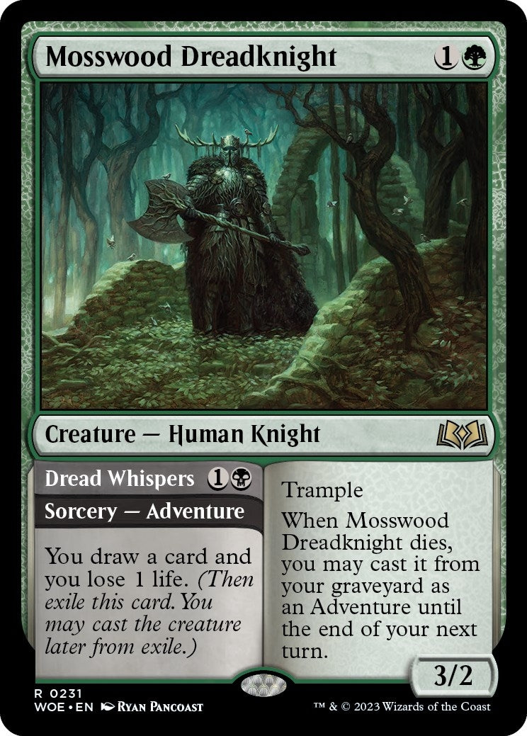 Image for Mosswood Dreadknight (231) [Wilds of Eldraine] - Magic: The Gathering
