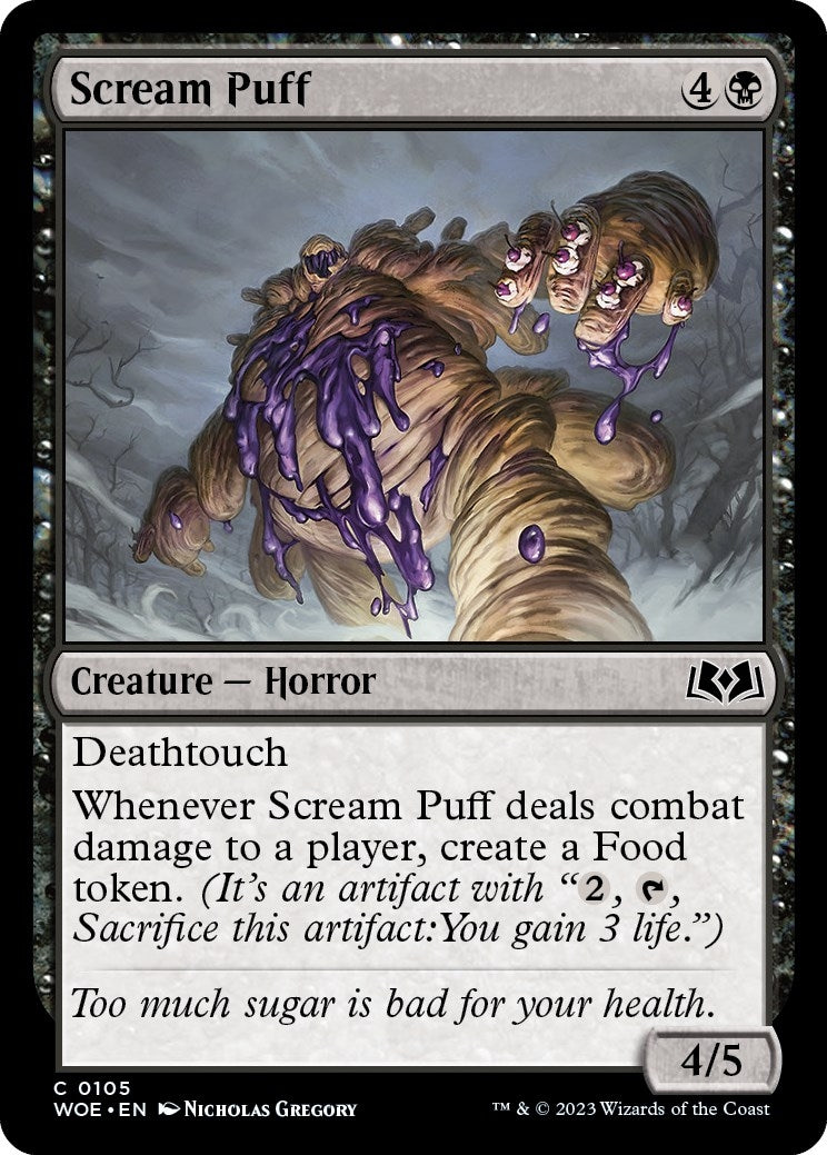 Image for Scream Puff (105) [Wilds of Eldraine] - Magic: The Gathering