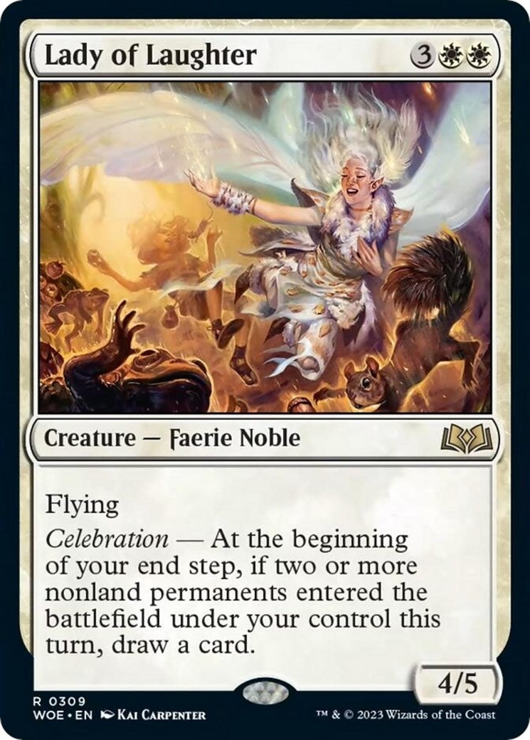 Image for Lady of Laughter (309) [Wilds of Eldraine] - Magic: The Gathering