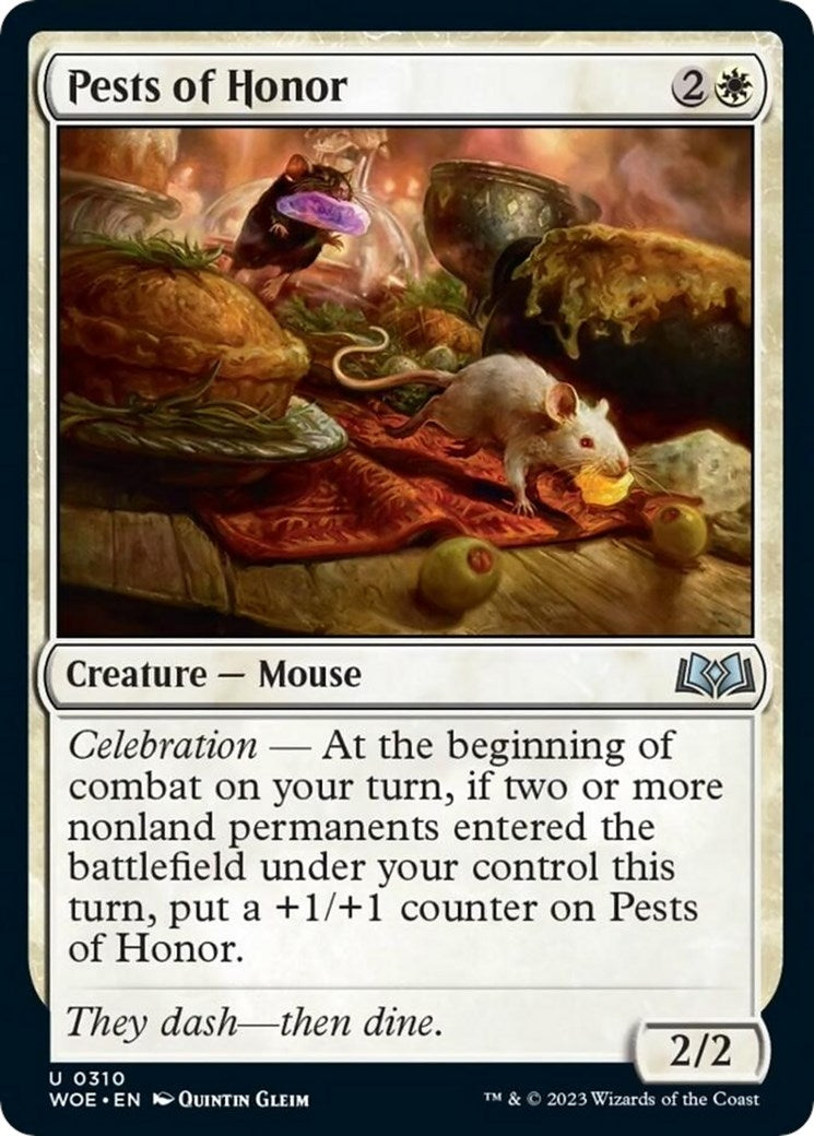 Image for Pests of Honor (310) [Wilds of Eldraine] - Magic: The Gathering