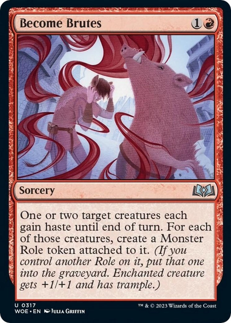 Image for Become Brutes (317) [Wilds of Eldraine] - Magic: The Gathering