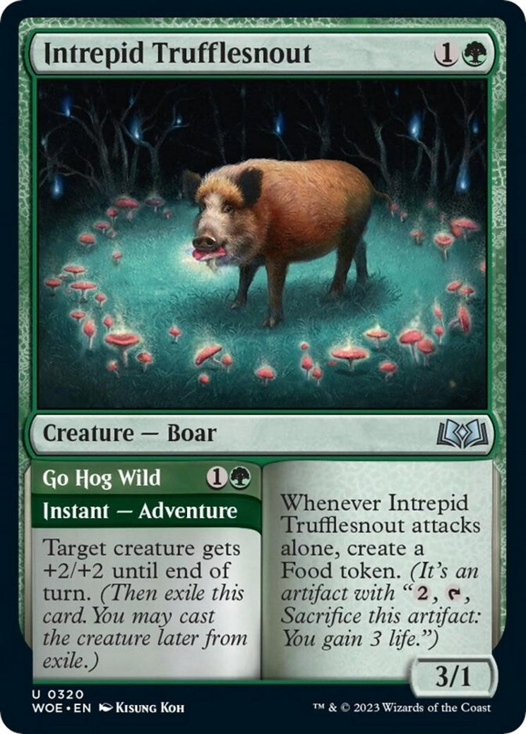 Image for Intrepid Trufflesnout (320) [Wilds of Eldraine] - Magic: The Gathering