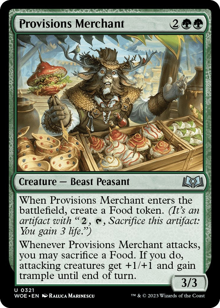 Image for Provisions Merchant (321) [Wilds of Eldraine] - Magic: The Gathering