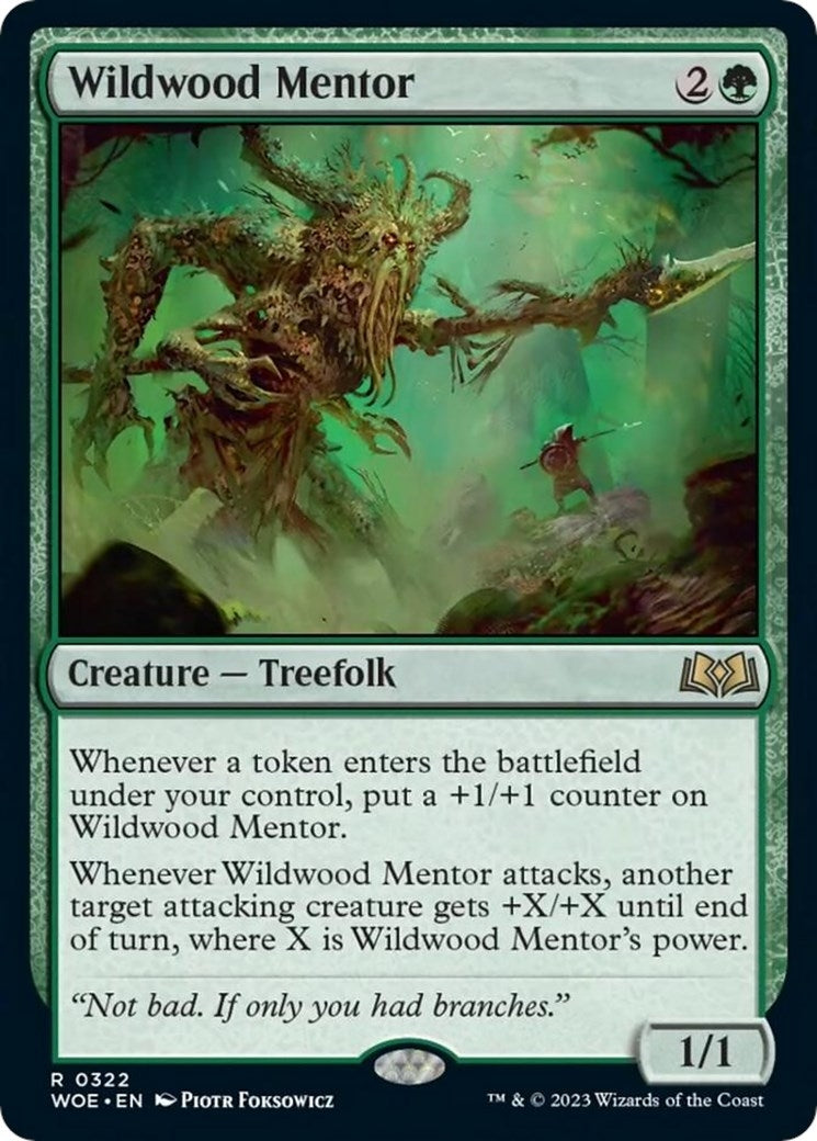 Image for Wildwood Mentor (322) [Wilds of Eldraine] - Magic: The Gathering