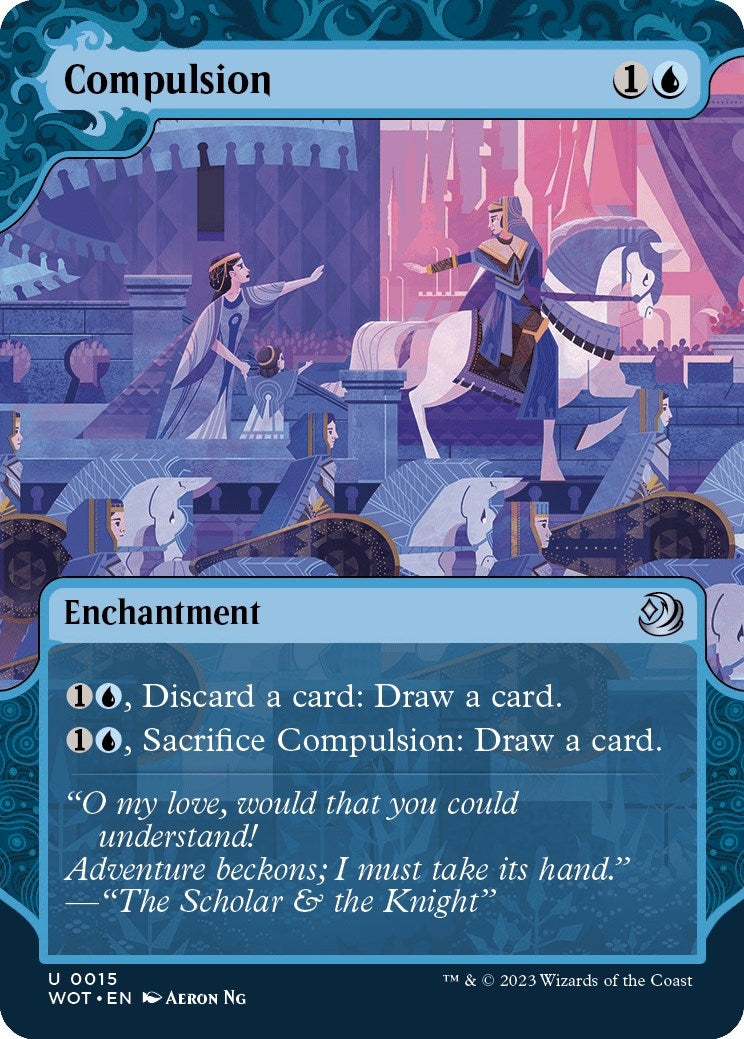 Image for Compulsion (15) [Wilds of Eldraine: Enchanting Tales] - Magic: The Gathering