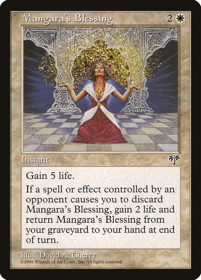 Image for Mangara's Blessing [Mirage] - Magic: The Gathering