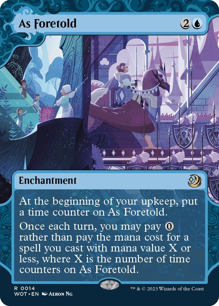 Image for As Foretold (14) [Wilds of Eldraine: Enchanting Tales] - Magic: The Gathering