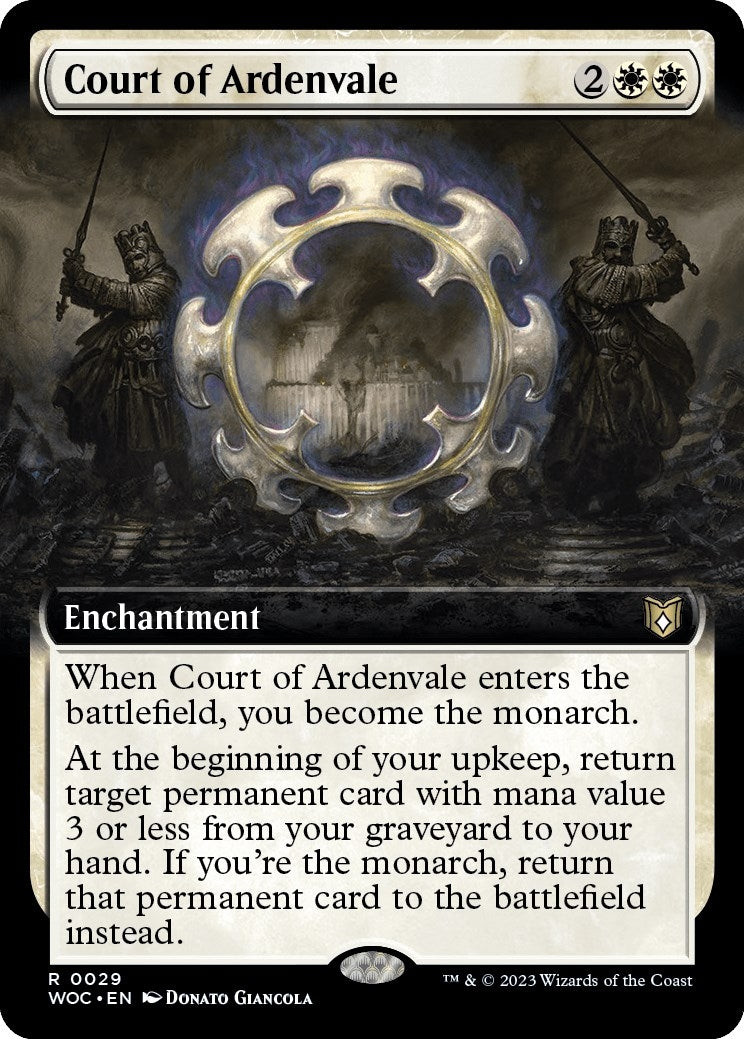 Image for Court of Ardenvale (Extended Art) (29) [Wilds of Eldraine] - Magic: The Gathering