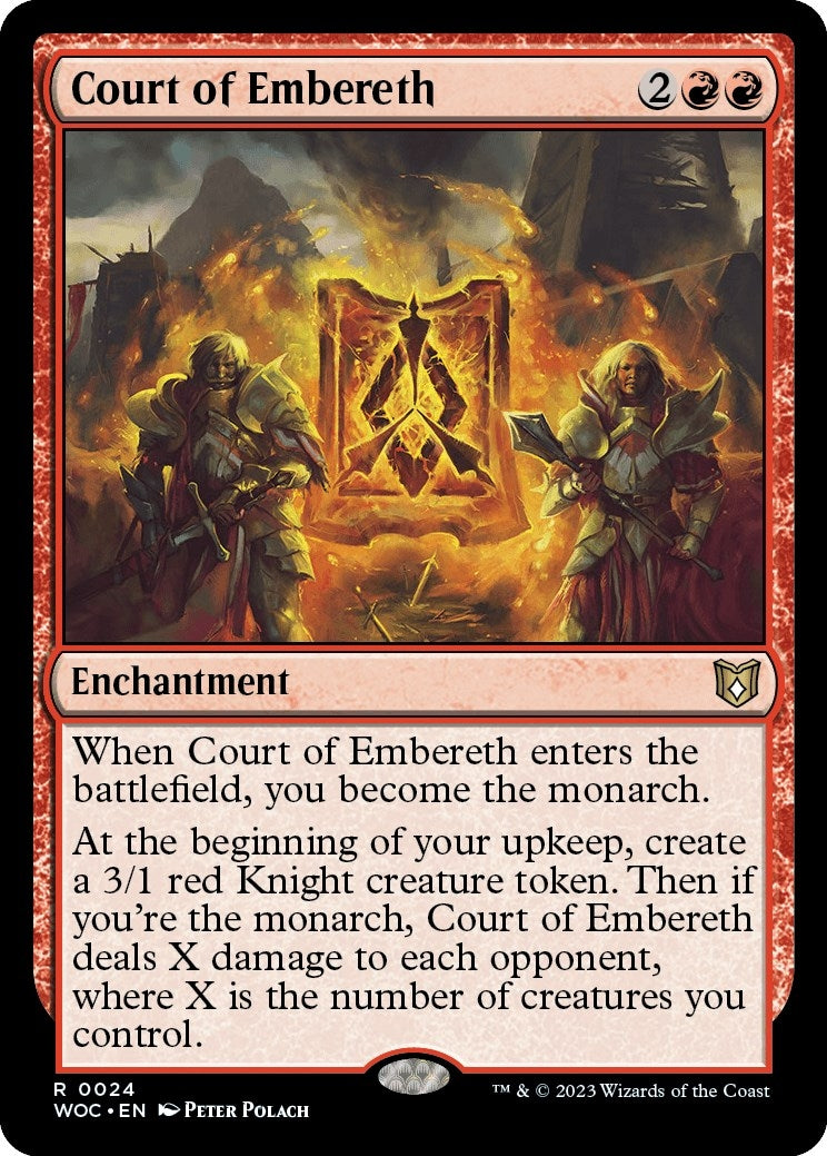 Image for Court of Embereth (24) [Wilds of Eldraine] - Magic: The Gathering
