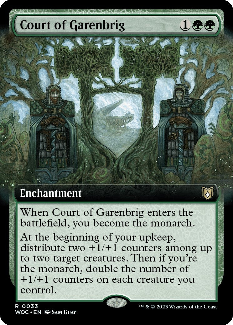 Image for Court of Garenbrig (Extended Art) (33) [Wilds of Eldraine] - Magic: The Gathering