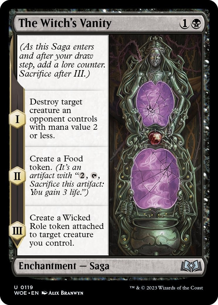 Image for The Witch's Vanity (119) [Wilds of Eldraine] - Magic: The Gathering