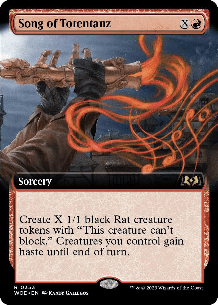 Image for Song of Totentanz (Extended Art) (353) [Wilds of Eldraine] - Magic: The Gathering