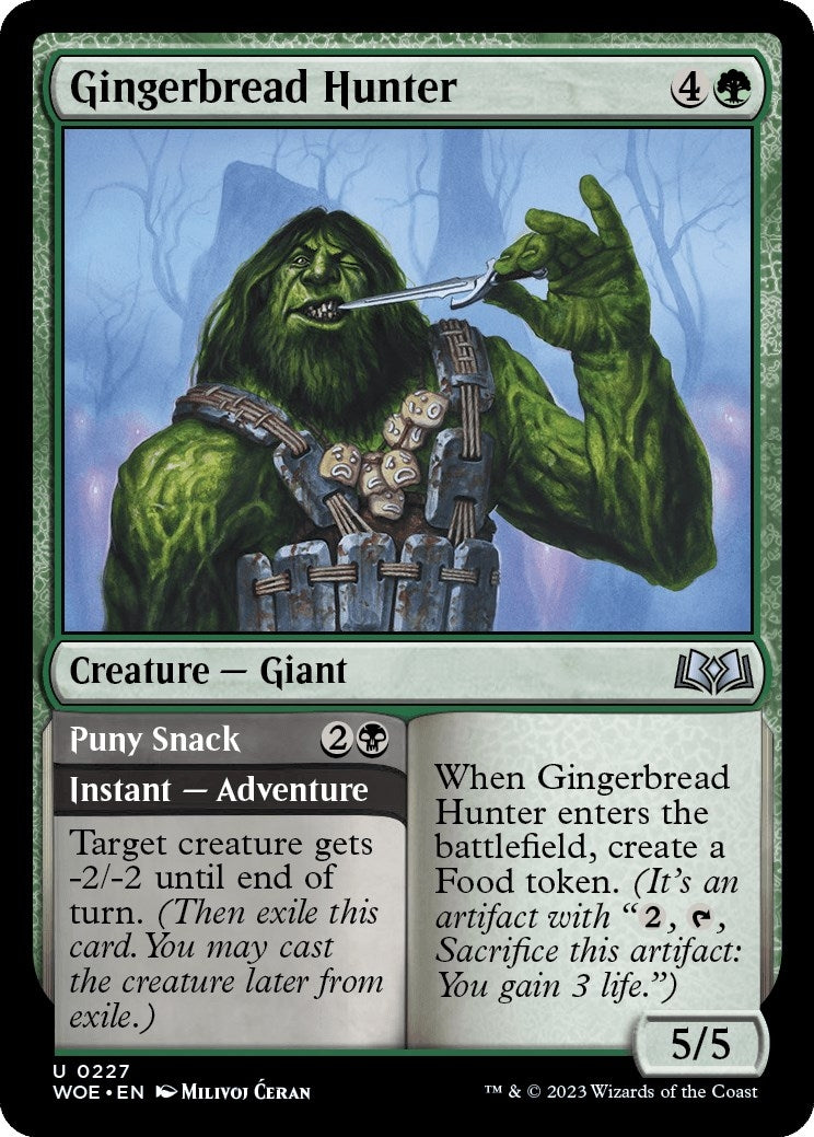 Image for Gingerbread Hunter (227) [Wilds of Eldraine] - Magic: The Gathering