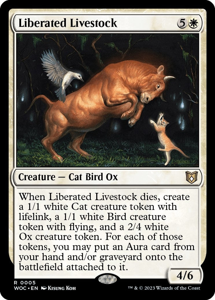 Image for Liberated Livestock (5) [Wilds of Eldraine] - Magic: The Gathering
