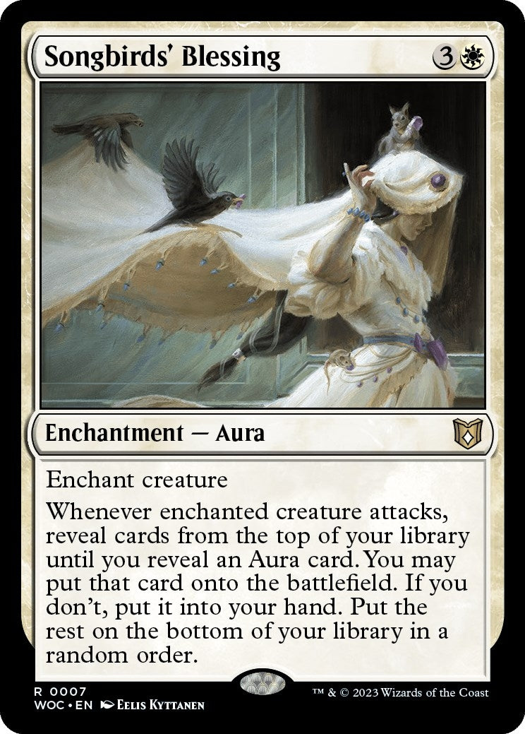 Image for Songbirds' Blessing (7) [Wilds of Eldraine] - Magic: The Gathering