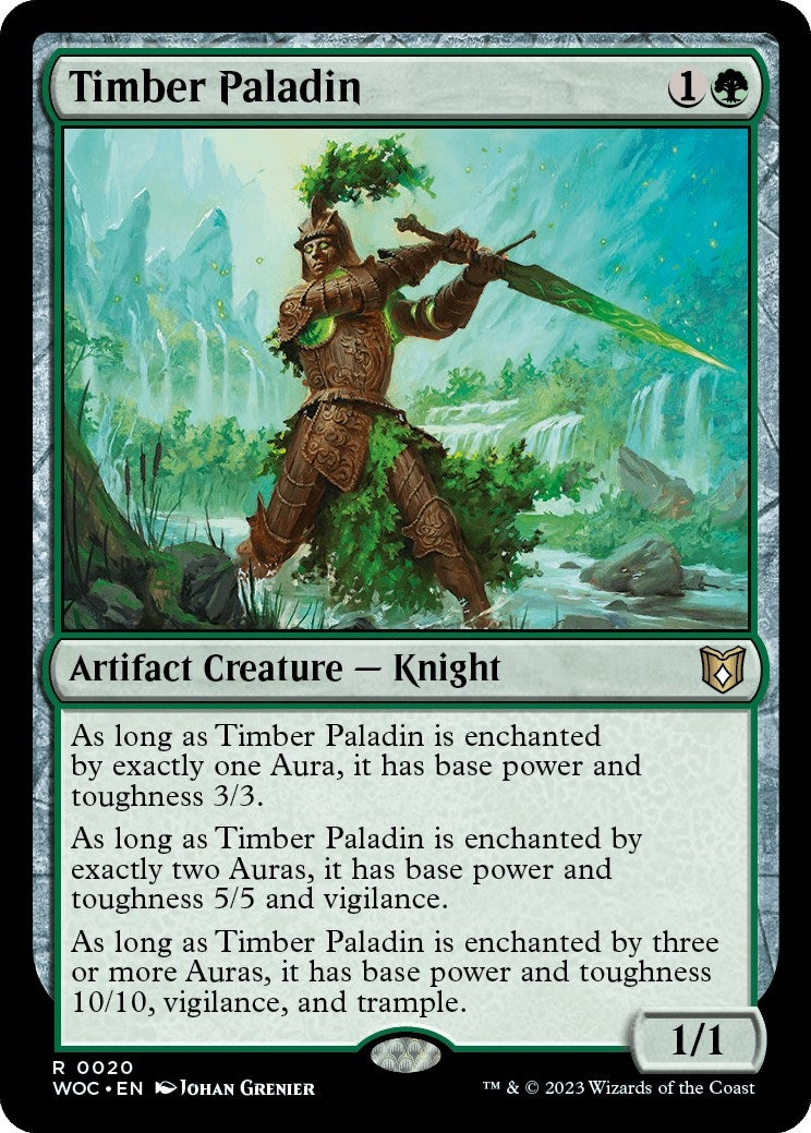 Image for Timber Paladin (20) [Wilds of Eldraine] - Magic: The Gathering