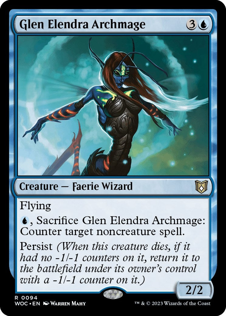 Image for Glen Elendra Archmage (94) [Wilds of Eldraine] - Magic: The Gathering
