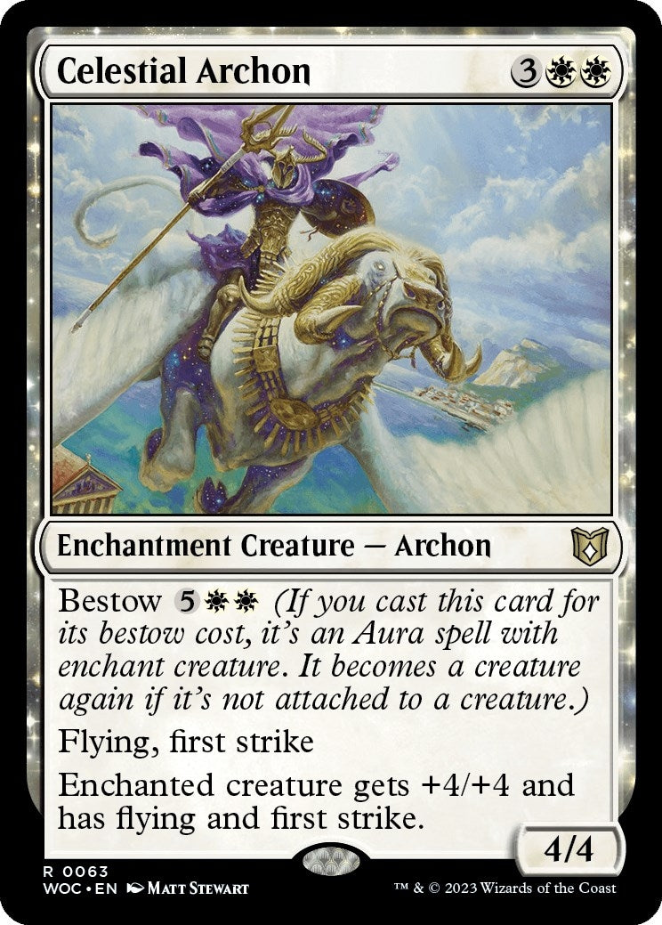 Image for Celestial Archon (63) [Wilds of Eldraine] - Magic: The Gathering