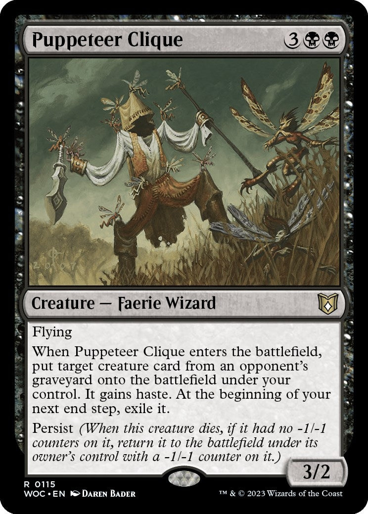 Image for Puppeteer Clique (115) [Wilds of Eldraine] - Magic: The Gathering
