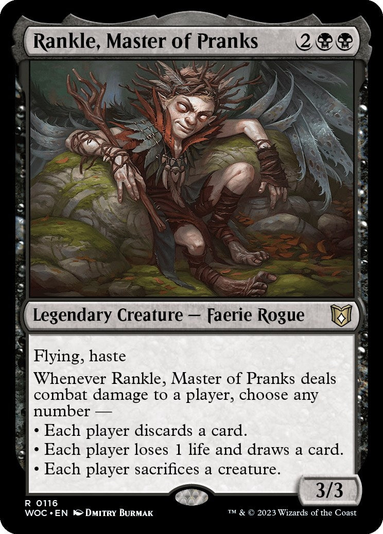 Image for Rankle, Master of Pranks (116) [Wilds of Eldraine] - Magic: The Gathering