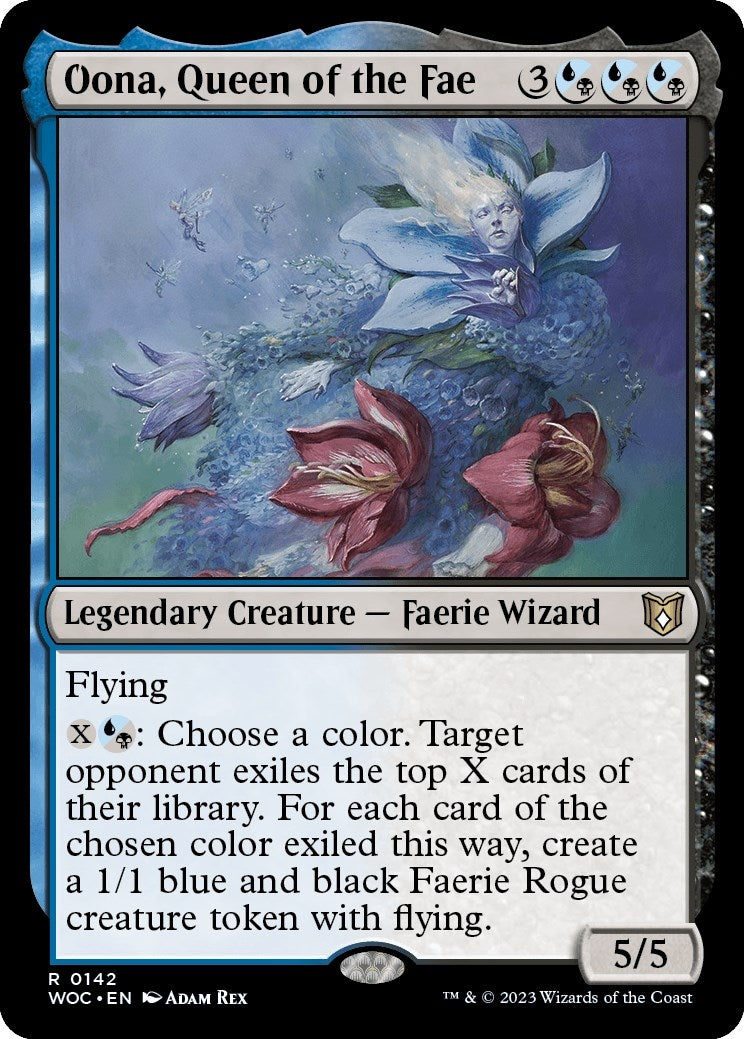 Image for Oona, Queen of the Fae (142) [Wilds of Eldraine] - Magic: The Gathering