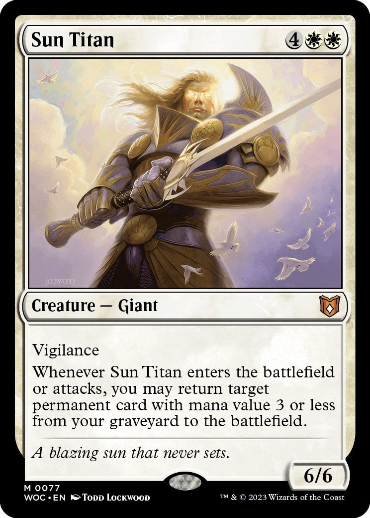 Image for Sun Titan (77) [Wilds of Eldraine] - Magic: The Gathering